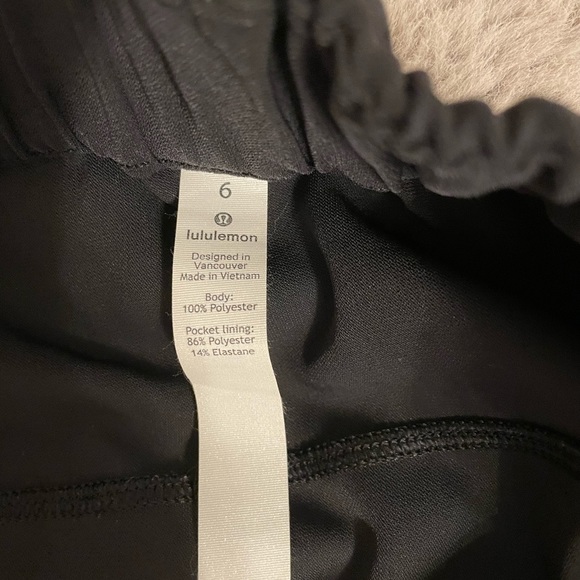 Lululemon black skirt. - Picture 3 of 3